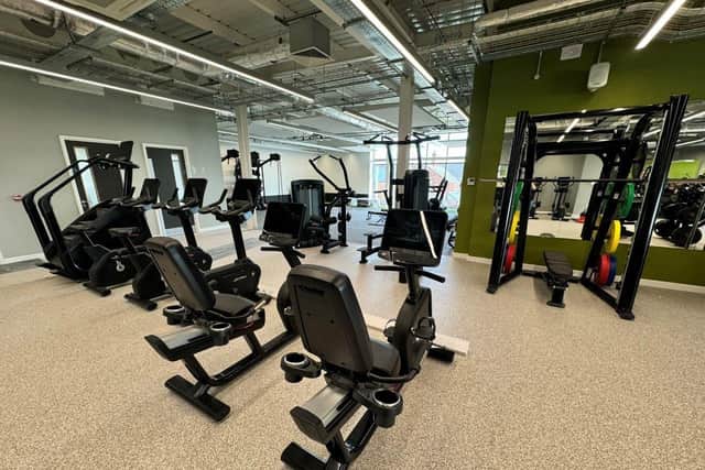 The fitness equipment at the Station Leisure and Learning Centre