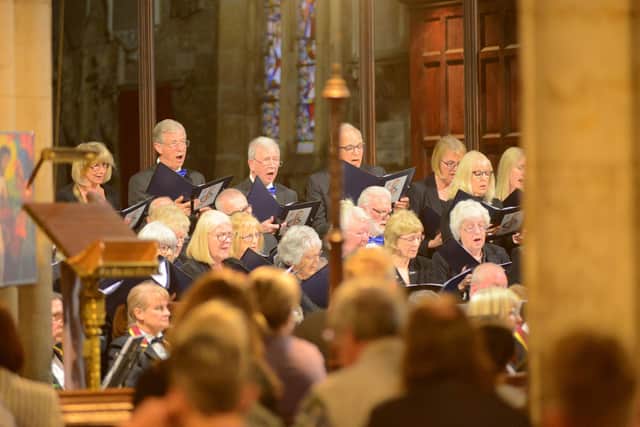 Sleaford Choral at Easter concert in April 2025