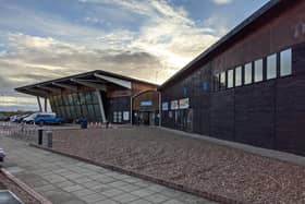 The Princess Royal Sports Arena (PRSA) Leisure Centre, near Boston.