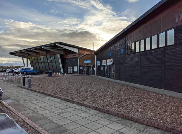 The Princess Royal Sports Arena (PRSA) Leisure Centre, near Boston.