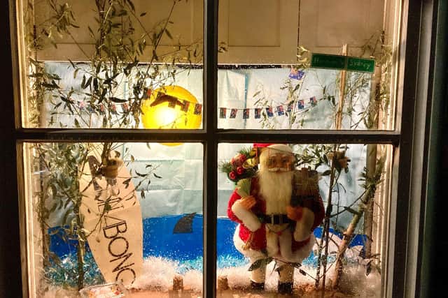 Another Window Wanderland creation in Horncastle from previous years -- this time on West Street.