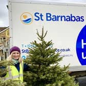 St Barnabas Hospice's Tree-cycle scheme.