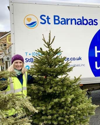 St Barnabas Hospice's Tree-cycle scheme.