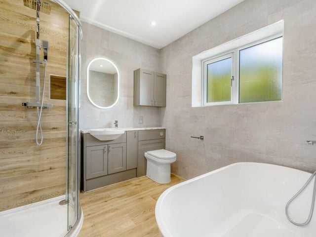 The family bathroom.