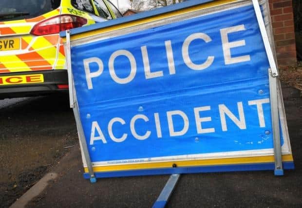 The A17 is blocked by a collision at Brant Broughton.