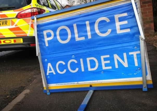 The A17 is blocked by a collision at Brant Broughton.