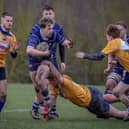Rowan Mason takes Boston forward. Pic by David Dales.