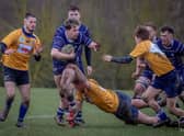 Rowan Mason takes Boston forward. Pic by David Dales.