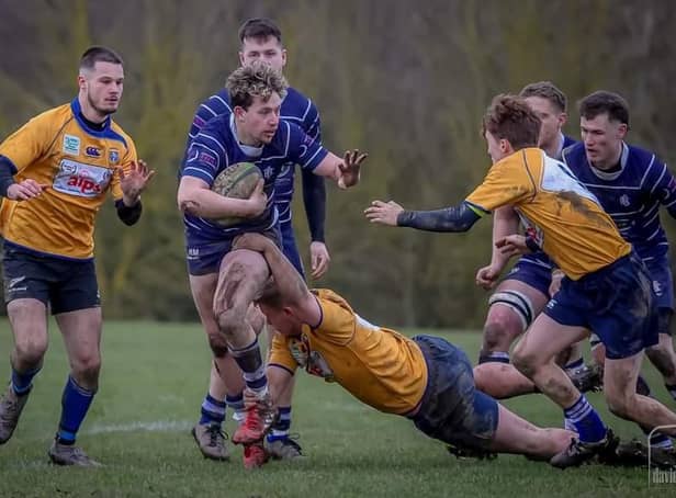Rowan Mason takes Boston forward. Pic by David Dales.
