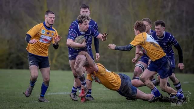 Rowan Mason takes Boston forward. Pic by David Dales.