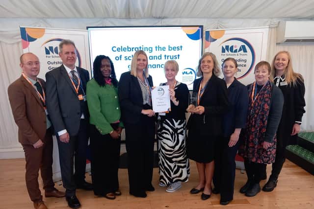 Tealby School receives Outstanding Governance Award