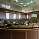 Inside the council chamber. Picture: James Turner/Local Democracy Service