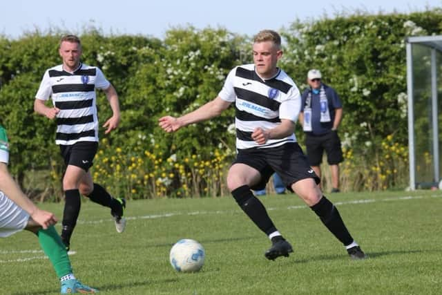 Alex Carter - sent off for second bookable offence.