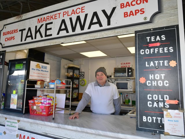 Paul Steele of the Market Place Takeaway.