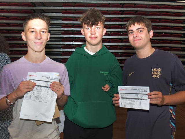 Pictured (from left) Tai Reece, Tyler James, and Max Edward.