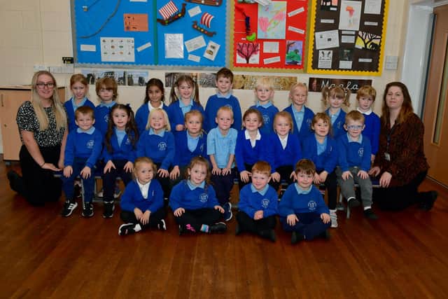 Spilsby primary school reception class.