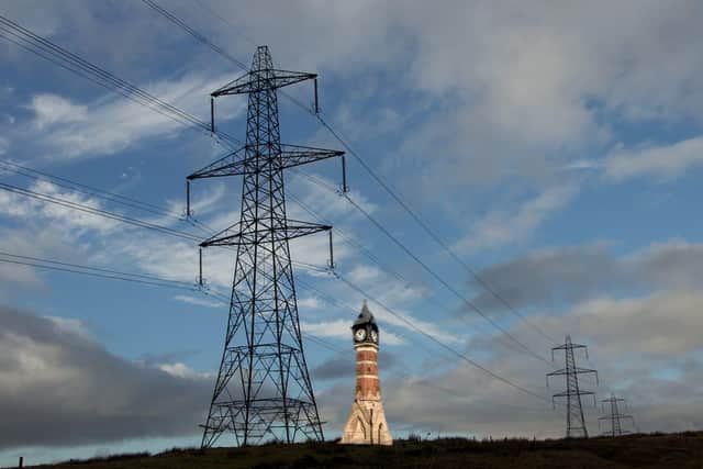 The pylons would be four times taller than Skegness Clock Tower, according to a concillor. Photo: Barry Robinson.