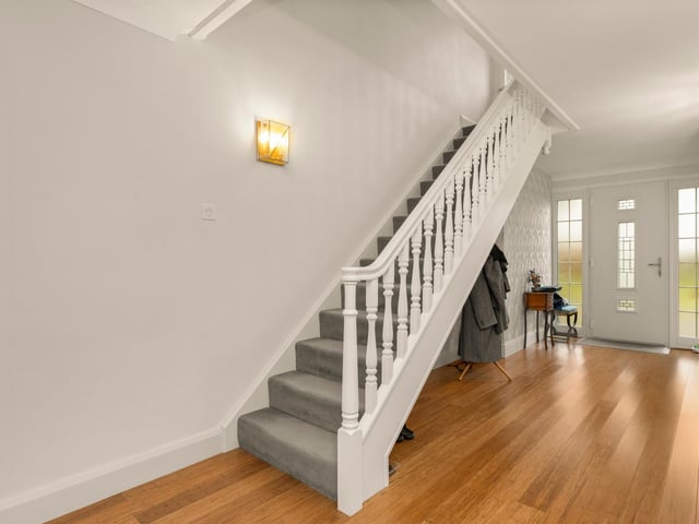 The entrance hall.