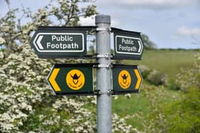 The site for the works is at Caistor where the Viking Way crosses the A46 Caistor bypass.