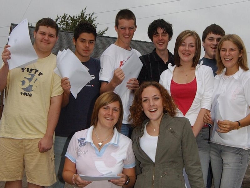 GCSE pupils at Donington's Thomas Cowley High School.