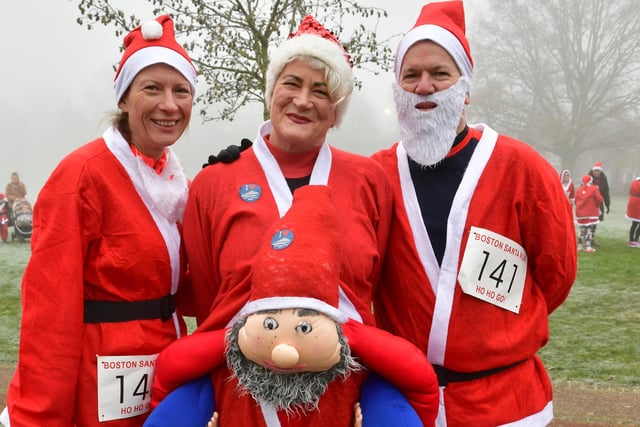 Pictured, from left: Rachel Satchwell, Fran Mills, and Ian Satchwell.