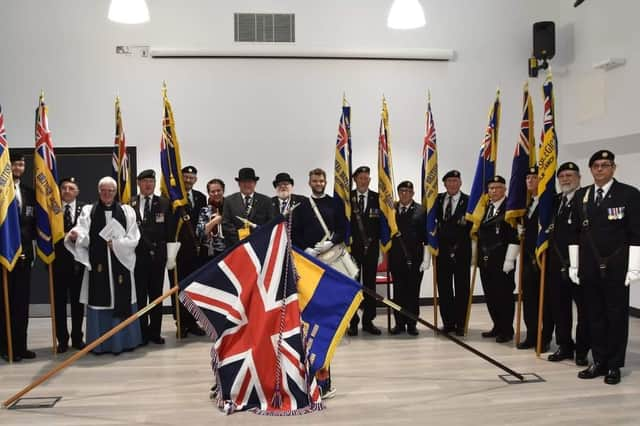 Lincolnshire Royal British Legion rededication.