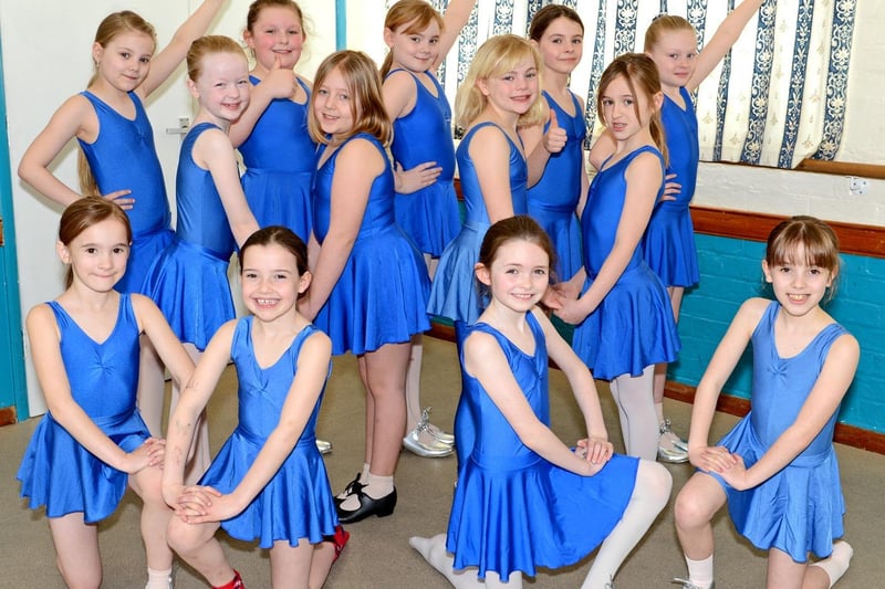 The Julie Deane School of Dance was rehearsing for a series of shows, titled A World of Dance, at Horncastle’s Banovallum School 10 years ago.