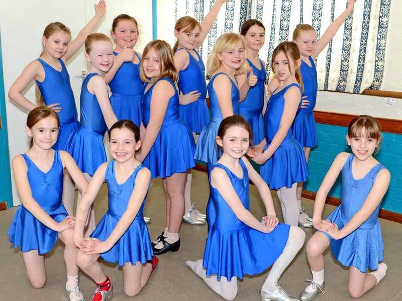The Julie Deane School of Dance was rehearsing for a series of shows, titled A World of Dance, at Horncastle’s Banovallum School 10 years ago.