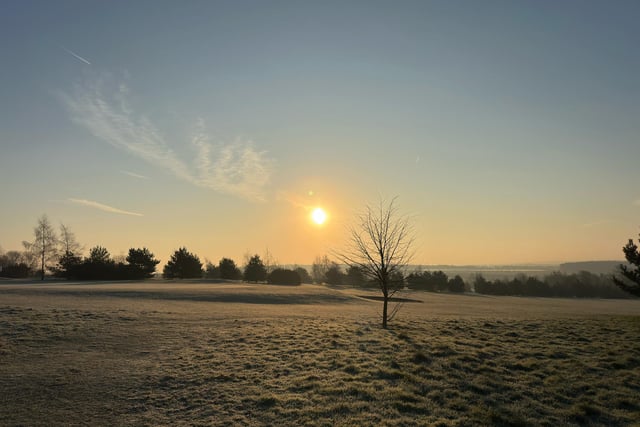 It's a beautiful early morning at Kilton Golf Course in Josh Gregory's sunrise photo.