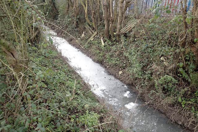 Approximately 26,000 litres of untreated waste water leaked from the plant