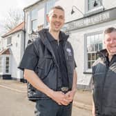 Martin Forward and John Budworth. New owners of the Three King's Inn.