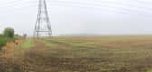 Land on Little Hale Fen proposed for a Battery Energy Storage System. From planning documents submitted by Root Power South Ltd