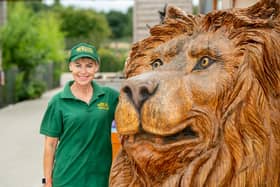 Sharron Tonge of Wolds Wildlife Park.
