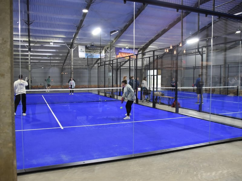 Skegness Padel is officially open.