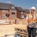 Olivia Riley is Chestnut Homes' only female site manager. Image: Chestnut Homes