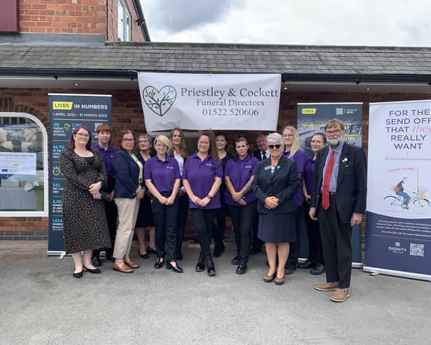 Lea Fields Crematorium donates £12,000 to LIVES