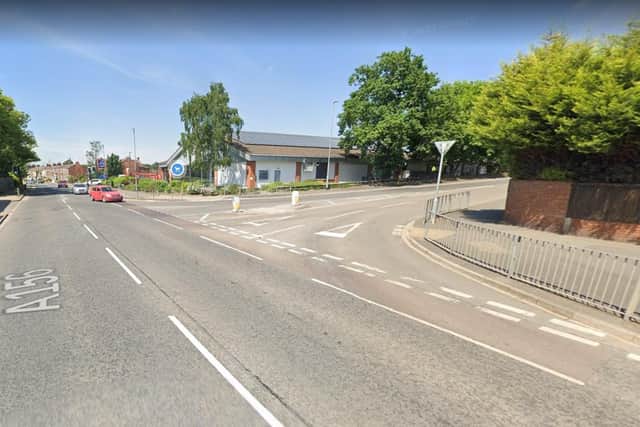 He crashed into a wall, at the junction of Lea Road and Foxby Hill, Gainsborough.