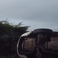 WATCH: Skegness teenager crashes and rolls car following dangerous getaway from police