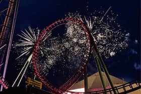 Fireworks at Fantasy Island