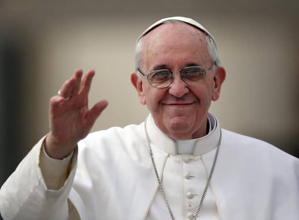 Pope Francis recently said that 'the English resolved the requests from Scotland' about independence in 'the English way' (Picture: Christopher Furlong/Getty Images)