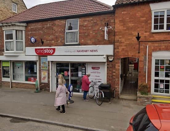 The One Stop shop in Navenby. Photo: Google Streetview