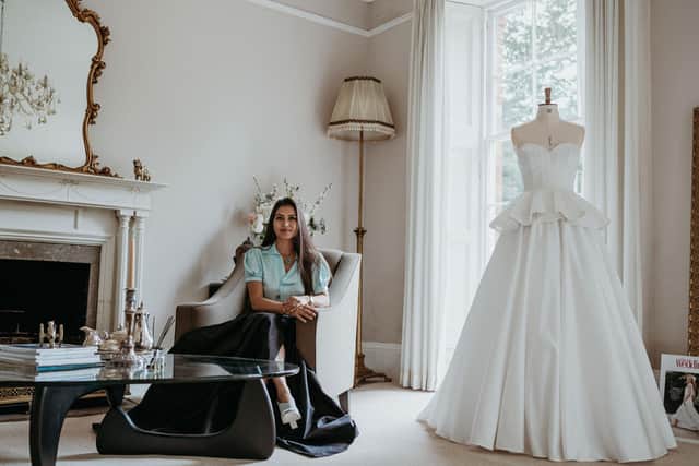 Sanyukta in her London boutique, which landed the prestigious award. (PHOTO BY: Kev Elkins Photography)
