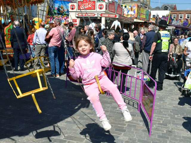 Layla-May Grooby, aged 4, of Boston.