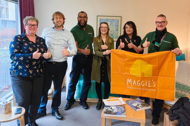 Stagecoach East Health & Wellbeing Champions at Maggie's