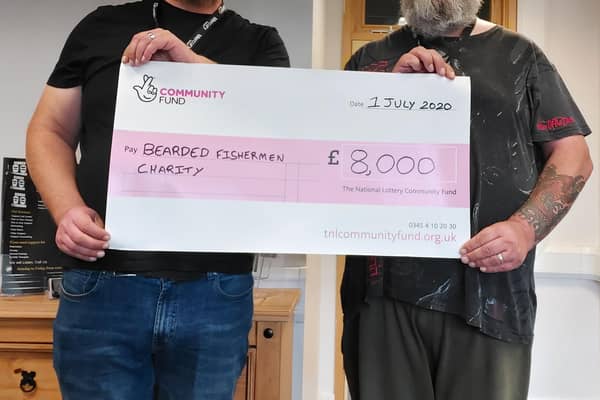 Rick Roberts and Mick Leyland, founders of suicide prevention charity, The Bearded Fishermen