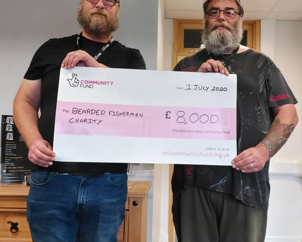 Rick Roberts and Mick Leyland, founders of suicide prevention charity, The Bearded Fishermen