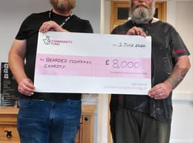 Rick Roberts and Mick Leyland, founders of suicide prevention charity, The Bearded Fishermen
