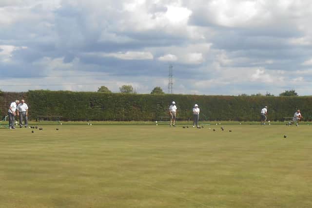 Beckingham bowlers enjoyed a friendly match.