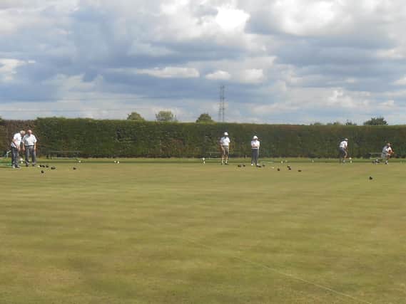Beckingham bowlers enjoyed a friendly match.