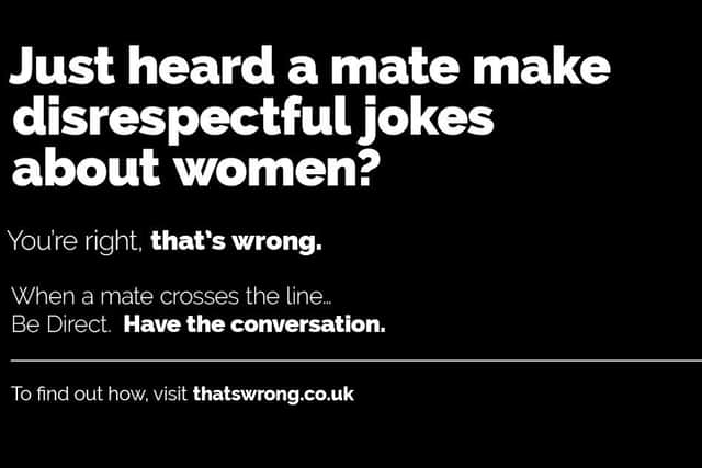 ​The ‘You’re right, that’s wrong’ campaign.